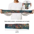thumbnail image 6 of ALAZA Elegant Bohemia Flower Pattern UV Sun Protection Arm Sleeves UPF 50+ Compression Cooling Sleeve 1 Pair, 6 of 7