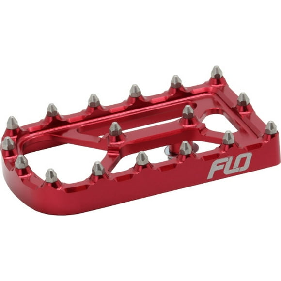 Flo Motorsports Universal Touring Brake Pedal Pad, Red