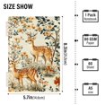 thumbnail image 2 of FORMRS 1-Subject Spiral Notebook 8" x 5" College Ruled 60 Refillable Sheet A5 Hard Cover, 2 Pack, Deer Pattern, 2 of 7