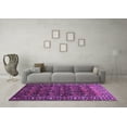 thumbnail image 3 of Ahgly Company Machine Washable Indoor Rectangle Persian Purple Traditional Area Rugs, 2' x 3', 3 of 4