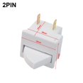 thumbnail image 2 of 2/3PIN Refrigerator Door Light Switch Rocker Control Refrigerator Accessories 5A, 2 of 10