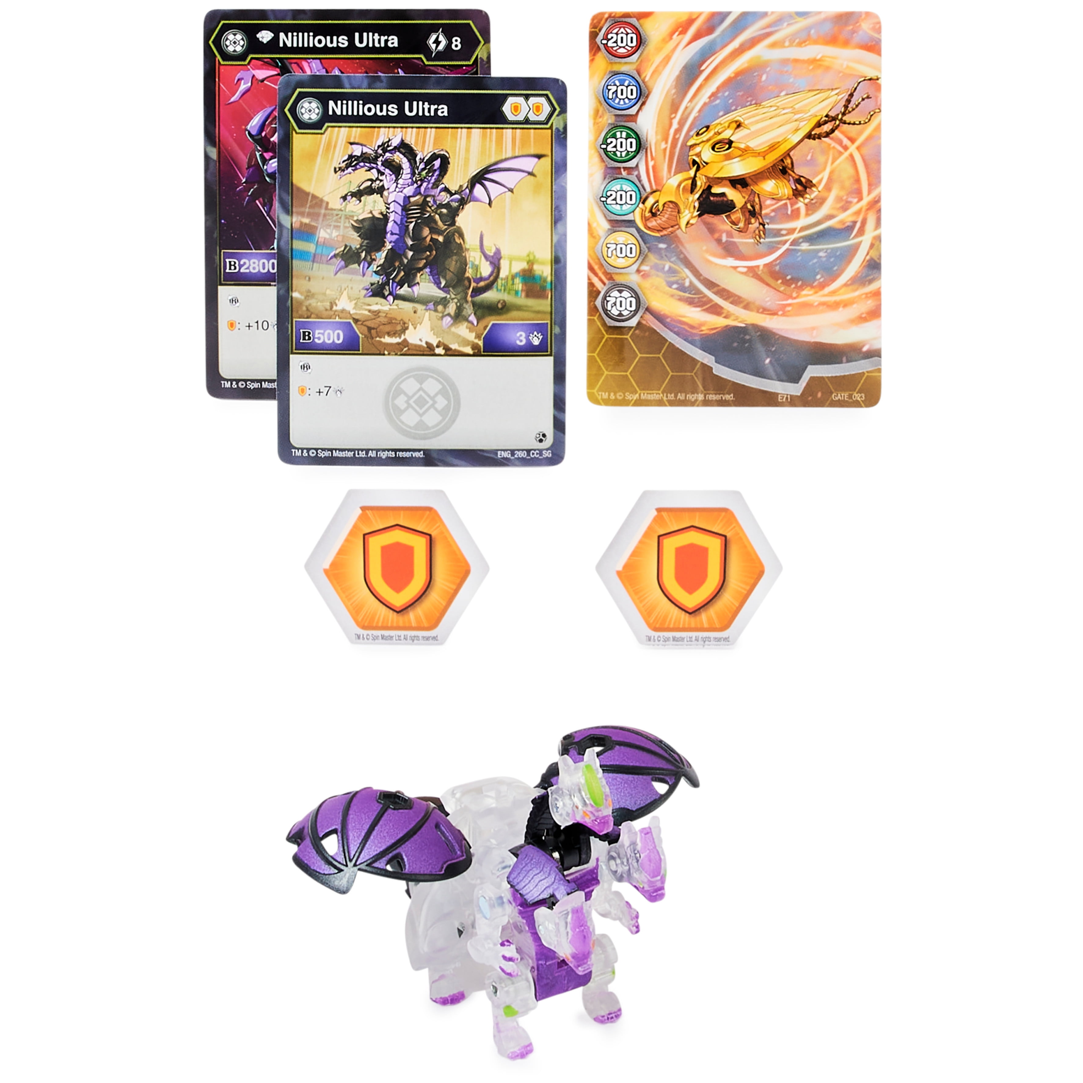 DIAMOND NILLIOUS figure BAKUGAN clear CHASE 2023 Generation GEN 3 SINGLE  PACK