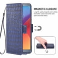 thumbnail image 4 of Étui de Téléphone Mobile pour LG G6, Étui en Cuir pour LG G6, Étui à Rabat, Rouge, 4 of 7