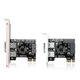thumbnail image 5 of Pci-e To Usb 3.0 2-port Converter Card Pci For Express Add In Card Internal Usb, 5 of 5