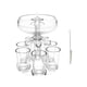 thumbnail image 1 of Dispensador automático de vino Sunnimix con 6 vasos y cepillo transparente, 1 of 8