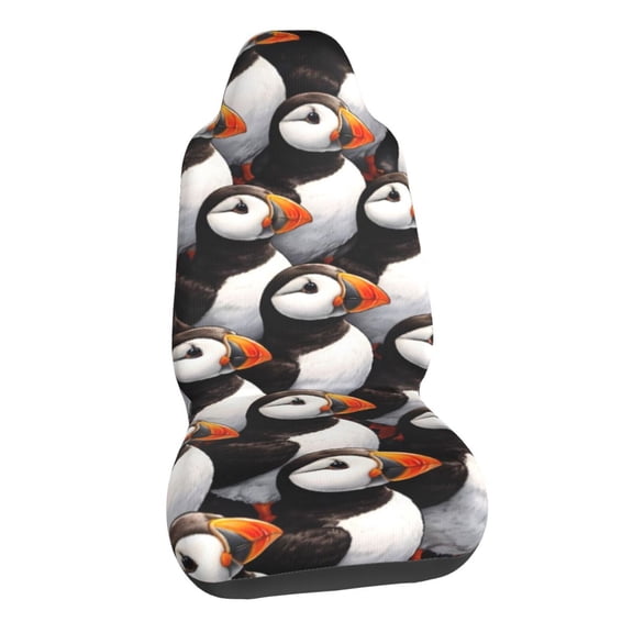 Puffin Wildlife Car Seat Covers Stretch Car Seat Protectors Universal Fit