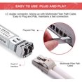 thumbnail image 4 of ipolex Module Émetteur-Récepteur 10Gb/s SFP+ 10g Base-Sr pour Cisco SFP-10G-SR Cisco Meraki Ubiquiti D-Link Supermicro Netgear, 4 of 5