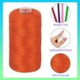 thumbnail image 4 of Cuerda de nylon Uxcell 1.5mm x 218 yardas hilo trenzado cordón para hacer joyas suministros rojo claro, 4 of 4