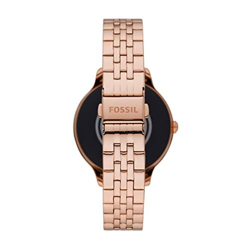 Fossil 42mm Gen 5E Stainless Steel Touchscreen Smart Watch with Heart Rate, Color: Rose Gold Glitz (Model: FTW6073) Fossil 42mm Gen 5E Stainless Steel Touchscreen Smart Watch with Heart Rate, Color: Rose Gold Glitz (Model: FTW6073)