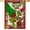 Xmas Red Dog, variant on Merry Christmas Dog House Flag Double Sided, Xmas Tree Max Decorative Garden Yard Donuts Outdoor Large Flag, Winter Holiday Burlap Decor Seasonal Home Outside Decoration 28x40
