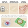 thumbnail image 4 of 80 unidades de medias esferas transparentes de 7,9 cm (3,1 pulgadas) para dulces, soportes para dulces, cúpulas agitadoras, cúpulas dimensionales de plástico transparente, 4 of 6