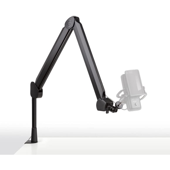 Elgato Wave Mic Arm Premium Broadcasting Boom Arm with Cable Management Channels (10AAM9901_cr) (Renewed)
