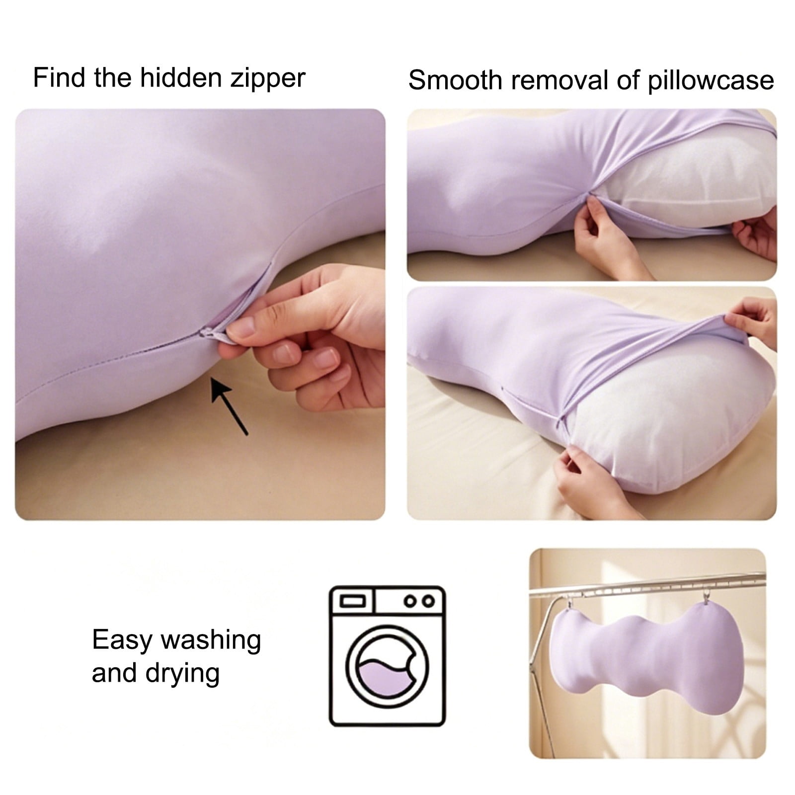 Body Pillow, 39.4in Summer Cooling Ice Silk Long Bolster Pillow, Soft Ergonomic Side Sleeper Cushion, Support Pillow for Adult Bed & Sleeping Use