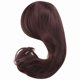 thumbnail image 3 of Pelucas de Pelo Las Mujeres Fiesta Diario Para Señoras Natural Marrón Oscuro Lateral Despedida Sintético Ninguna Encaje Con Flequillo, 3 of 5