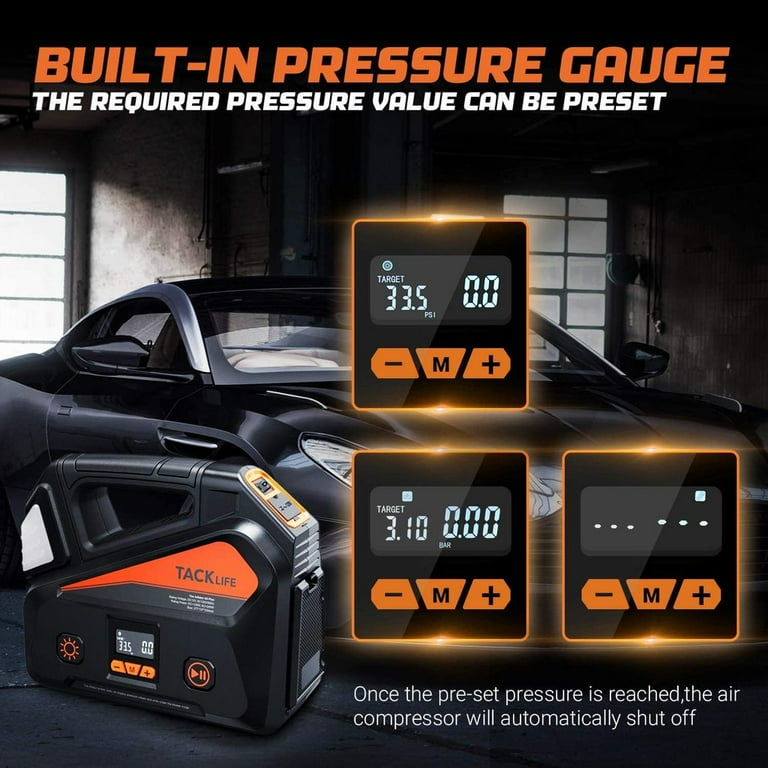 Tacklife a6 sale plus tire inflator