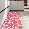 thumbnail image 4 of Pioneer Flower Floral Print Pattern Kitchen Rug Mat,Kitchen Runner Rugs Non Skid Washable,Decorative Kitchen Floor Mats for Kitchen,Sink,Laundry,17"X47", 4 of 5