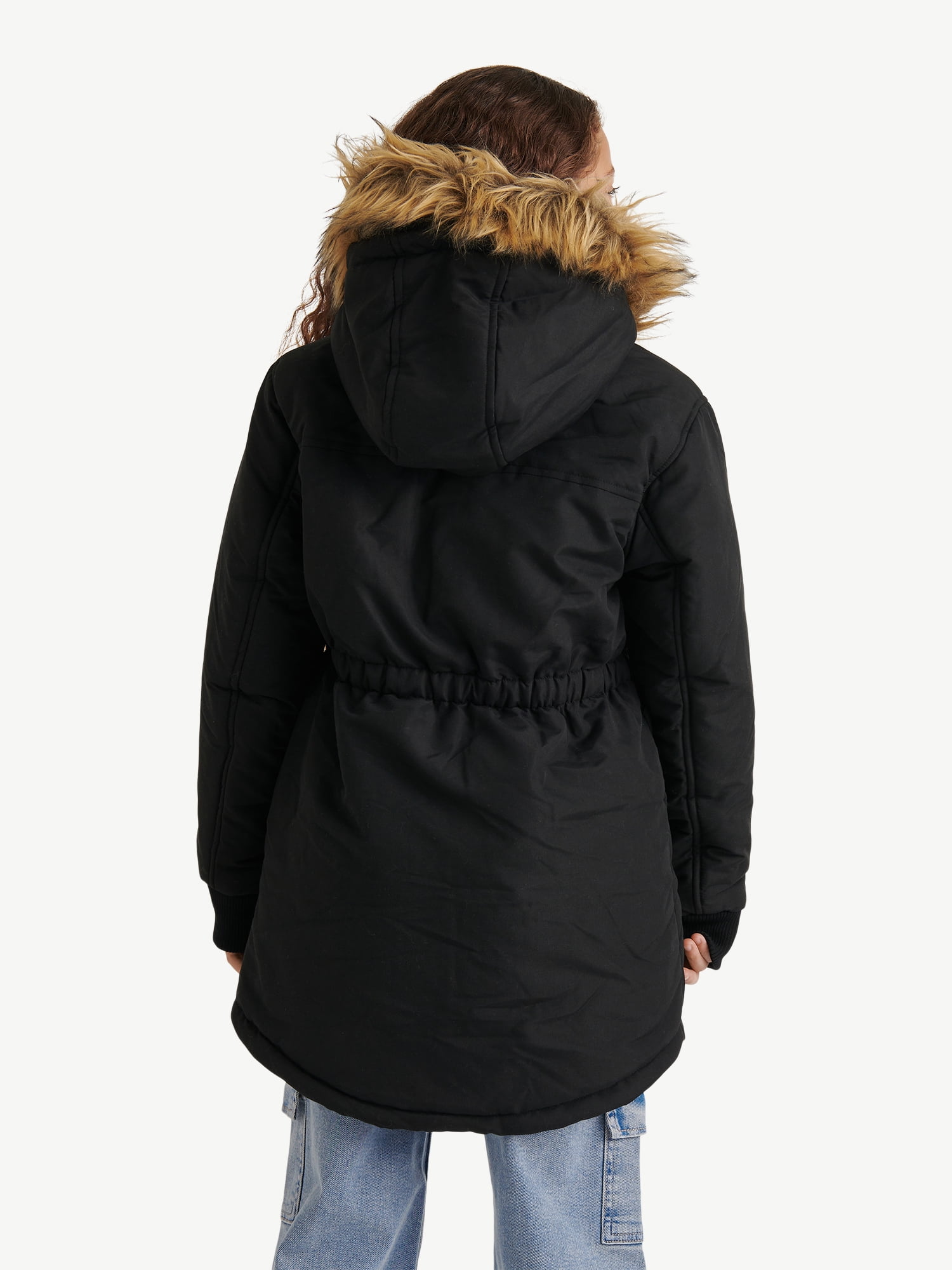 Justice Girl's Canvas Parka, Sizes XS - XL