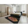 thumbnail image 5 of Ahgly Company Machine Washable Indoor Rectangle Transitional Brown Area Rugs, 8' x 12', 5 of 7