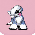 thumbnail image 4 of Inktastic Old English Sheepdog Boys or Girls Baby Bib, 4 of 4