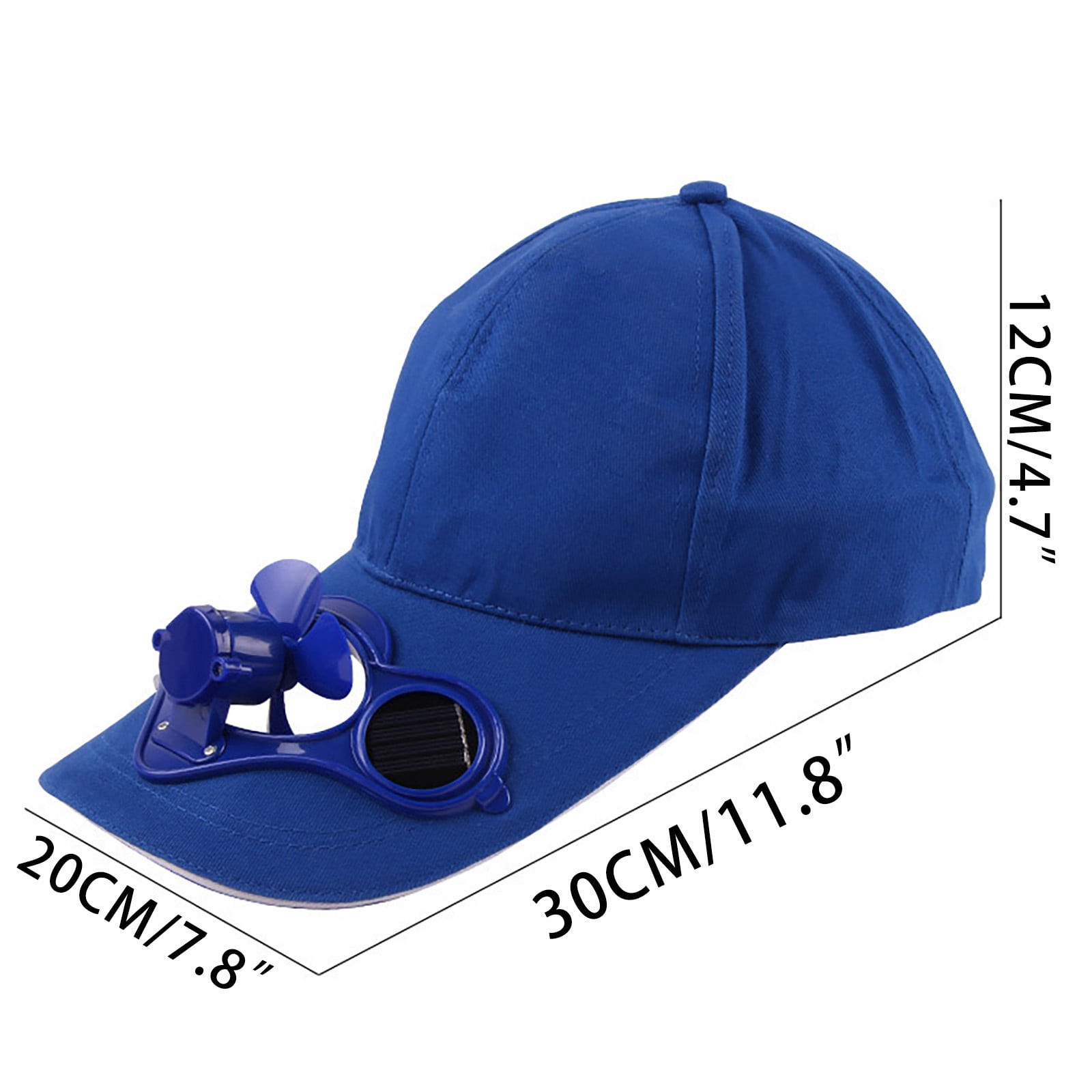 Solar-Powered Fan Cap for Men & Women - Adjustable Sun Hat with