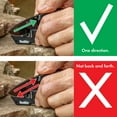 thumbnail image 5 of Smith’s Pocket Pal Mini Tactical Knife Sharpener - Black - 2 Stage Sharpener & Diamond Sharpening Rod - Outdoor Hunting Knife & Hook Sharpener - Compact, Durable, & Lightweight, 5 of 7