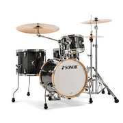 Sonor AQX Jungle 4-Piece Drum Shell Pack (Black Midnight Sparkle)
