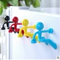 thumbnail image 3 of Jinsinto Strong Man Magnetic Key Holder, Key Petite Key Hook Key Magnet Key Organizer for Fridge Home Office, Red, 3 of 5