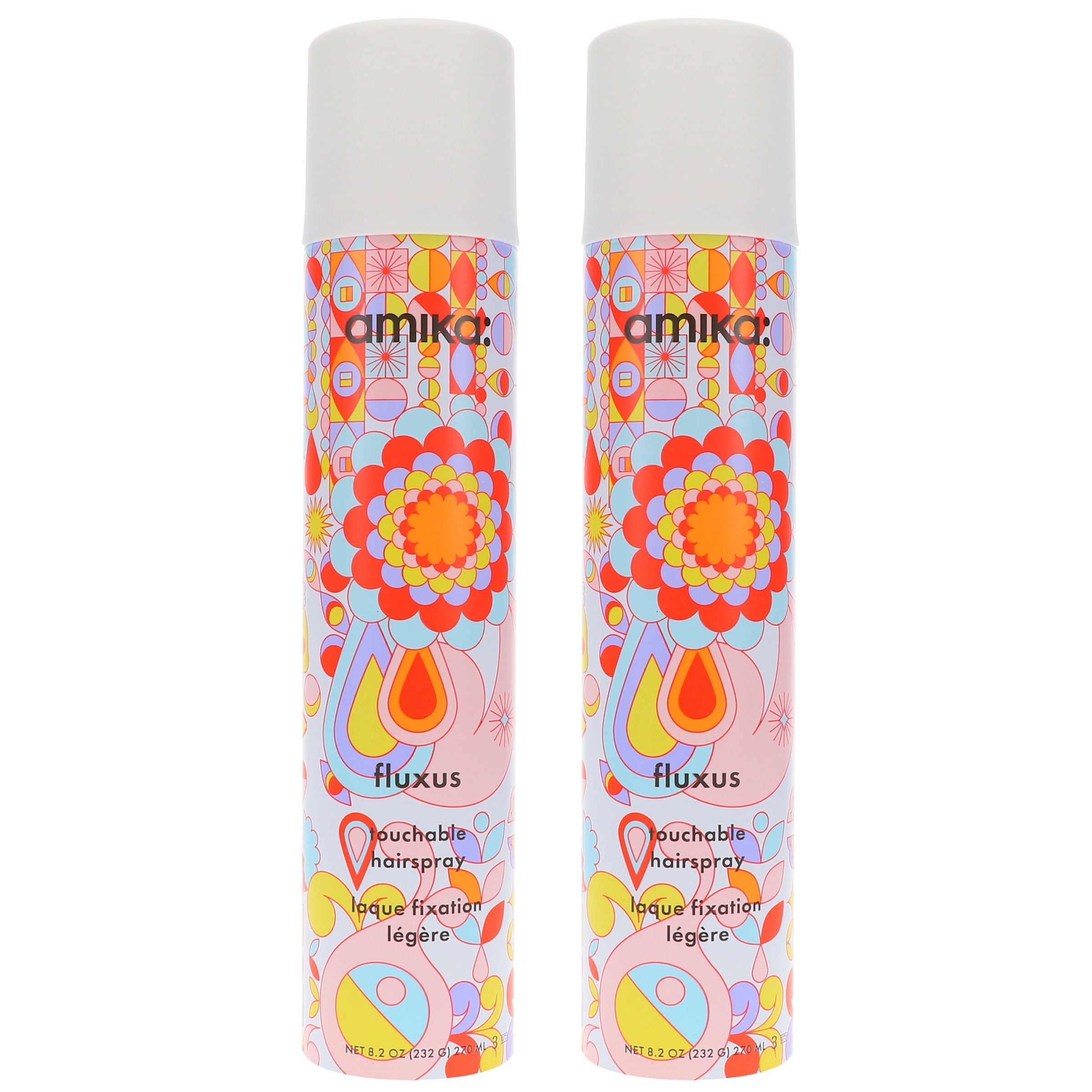 Amika, Fluxus Touchable Hairspray, 8.2 oz, Humidity Resistant