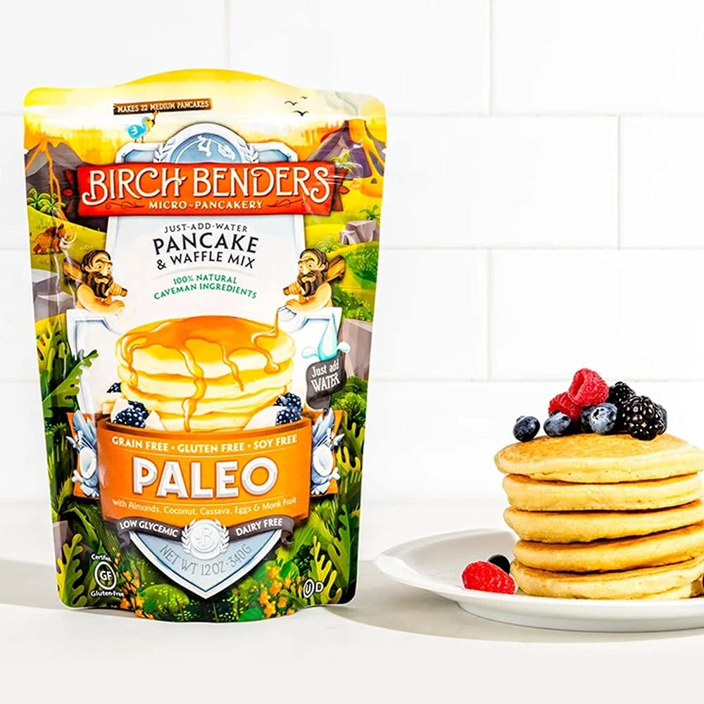 Birch Benders Paleo Pancake & Waffle Mix 12 oz Pack of 2
