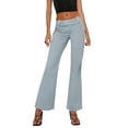 thumbnail image 1 of Txlixc Pantalones de mujer, pantalones de mujer casuales para adultos Txlixc moda, 1 of 9