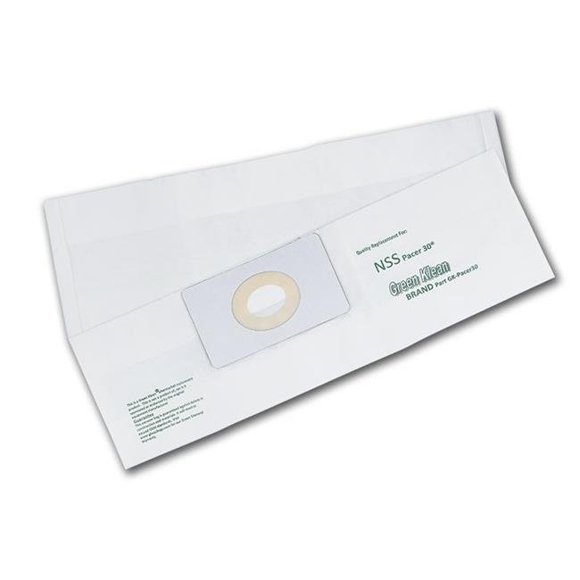 Green Klean GK-Pacer30 NSS Pacer 30 Sacs de Remplacement pour Aspirateur à Grand Surface - Boîte de 36