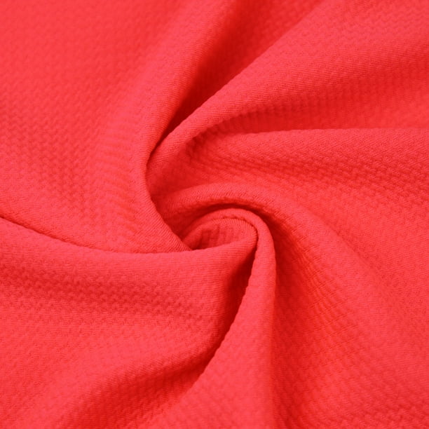 Coral Neon Bullet Poly Spandex Jersey Knit Fabric by the ...