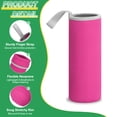 thumbnail image 3 of Uxcell Neoprene Water Bottle Sleeves, Water Bottle Carrier Bottle Can Sleeves Covers Holder Bag with Strap Rose Red, 3 of 7