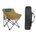 thumbnail image 4 of GARENDE Folding Camping Chair Heavy Duty Lightweight Beach Chair for Park BBQ Picnic Khaki L, 4 of 9