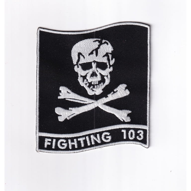 VFA-103 Jolly Rogers Squadron Patch – Hook and Loop - Walmart.com