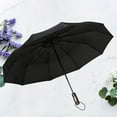 thumbnail image 3 of Large Double Unbreakable Umbrella Umbrellas Automaitc Folding Compact, 3 of 5