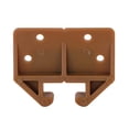 thumbnail image 2 of Prime-Line MP7084 Track Guide Drawer Repair Hardware, 15/32 in, Brown, 25 Piece, 2 of 5