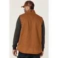 thumbnail image 4 of Hawx Work Gear Men's Rust Copper Browder Weathered Duck Zip-Front Insulated Work Vest - HXFA21V10-RUST COPPER   US, 4 of 4