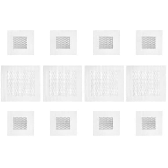 HLONK 12 Pcs Wall Repair Pastes Drywall Patches Self-adhesive Drywall Repair Patches