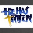 thumbnail image 2 of CafePress - He Has Risen Maternity Dark T Shirt - Maternity Dark T-Shirt, 2 of 3