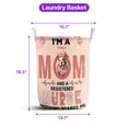 thumbnail image 5 of I'm a Pitbull Mom and a Registered Nurse Nothing Scares Me Foldable Laundry Basket Terrier Dog Lover Organizer Storage with Handles - 00002, 5 of 5