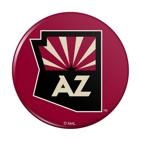 

NHL Arizona Coyotes Logo Kitchen Refrigerator Locker Button Magnet