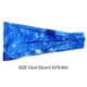 thumbnail image 5 of Minnieouse Diadema deportiva Elástico Tie Dye Fitness Yoga Bandas para el cabello Secado rápido Multicolor Accesorios para peinados para tenis Baloncesto Accesorio para el cabello Azul Minnieouse AP008818-05, 5 of 6