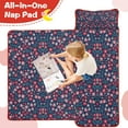 thumbnail image 4 of Pioneer Flower Floral Print Pattern Toddler Nap Mats for Kids Preschool,Sleeping Mat Bag or Kids,Toddler Sleeping Bag,Toddler Nap Mat or Daycare, 4 of 6