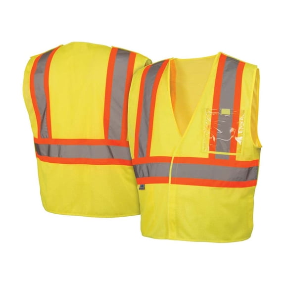 Hi-Vis Lime with 5 Point Break - Size 4X Large