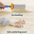 thumbnail image 4 of Sleep Zone Ultra-Soft Plush Area Rug 2×3 Feet, Beige Non-Slip Fuzzy Rug for Entryway/Bedroom, 4 of 9
