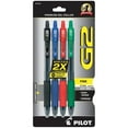 thumbnail image 3 of Pilot G2 Retractable Gel Ink Rolling Ball Pen, Fine Point, Assorted Ink, 4 Count, 3 of 3