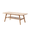 Oak | 31.5"W, variant on Hassch 2-Tier Coffee Table, 31.5" Solid Wood Cocktail Table with Open Shelf, Center Table for Living Room, Easy Assembly, Oak