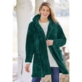 thumbnail image 2 of Woman Within Plus Size Swing Fleece Coat, 2 of 2