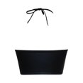 thumbnail image 5 of Women S Fashion Pu Leather Bra Sexy Thin Strap Strappy Halter Lingerie Seamless Push Up Solid Color Bralette, 5 of 5